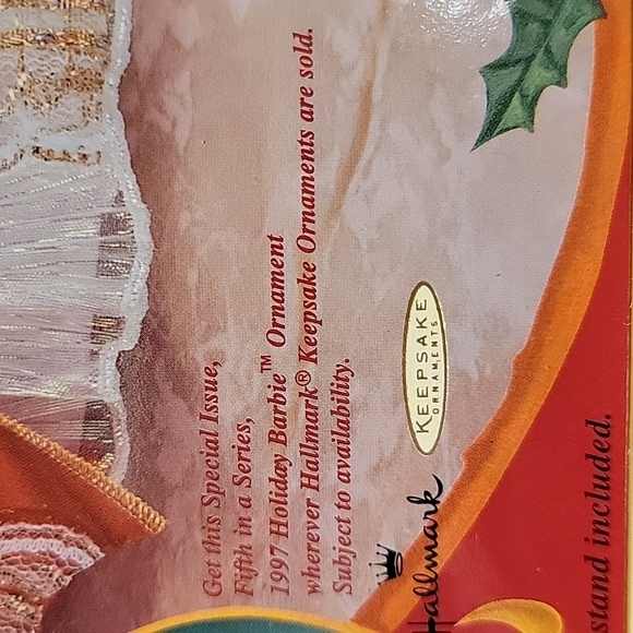 Special Edition 10th Anniversary Holiday Barbie 1997 - Picture 9 of 10